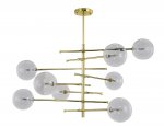 Люстра Different 8 MAK interior WTL1070-8GD-CL Золотой