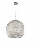 Люстра Liera 400 MAK interior WTL1092-2 Хром, стекло