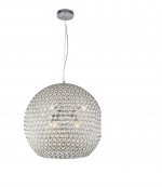 Люстра Liera 400 MAK interior WTL1092-2 Хром, стекло