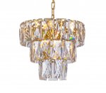 Люстра Odeon Plate 400 MAK interior WTL1094-1 Золотой, стекло