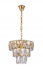 Люстра Odeon Plate 400 MAK interior WTL1094-1 Золотой, стекло