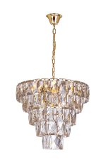 Люстра Odeon Plate 600 MAK interior WTL1094-3 Золотой, стекло