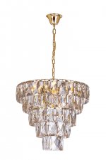 Люстра Odeon Plate 600 MAK interior WTL1094-3 Золотой, стекло