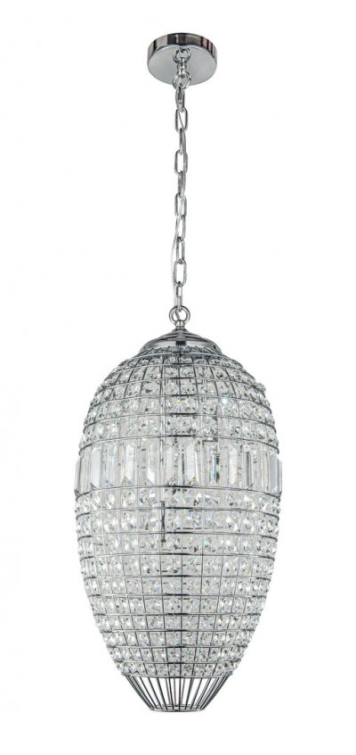 Люстра Domitia V2 MAK interior WTL1096 Хром, стекло