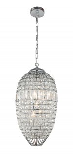 Люстра Domitia V2 MAK interior WTL1096 Хром, стекло