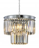 Люстра Odeon 2 Rings Chrome MAK interior WTL1943-4CH-CL Хром, стекло