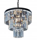 Люстра Odeon 3 Rings MAK interior WTL1943-6BK-CL Черный, стекло