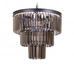 Люстра Odeon 3 Rings Smoke MAK interior WTL1943-6BK-GR Черный, стекло