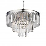 Люстра Odeon 3 Rings Chrome MAK interior WTL1943-6CH-CL Хром, стекло