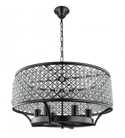 Люстра Klaris Round V2 MAK interior WTL2105-6BK-CL Черный Люстра Klaris Round V2 MAK interior WTL2105-6BK-CL Черный