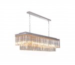 Люстра Odeon L110 Silver MAK interior WTL2107-1100SL-CL Серый, стекло