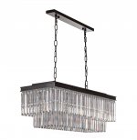 Люстра Odeon L80 MAK interior WTL2107-800BK-CL Черный, стекло