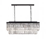 Люстра Odeon L80 MAK interior WTL2107-800BK-CL Черный, стекло