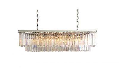 Люстра Odeon L80 Silver MAK interior WTL2107-800SL-CL Серый, стекло Люстра Odeon L80 Silver MAK interior WTL2107-800SL-CL Серый, стекло