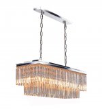 Люстра Odeon L80 Chrome MAK interior WTL2110-800CH-CL Хром, стекло