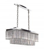 Люстра Odeon L80 Chrome MAK interior WTL2110-800CH-CL Хром, стекло