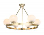 Люстра Becky Radiant 6 MAK interior WTL2111-18 Латунь, стекло