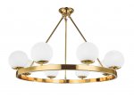 Люстра Becky Radiant 8 MAK interior WTL2111-26 Латунь, стекло