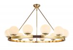 Люстра Becky Radiant 10 MAK interior WTL2111-32 Латунь, стекло