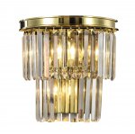 Бра Odeon Golden Wall MAK interior WTL2111-W2GD-CL Золотой,стекло