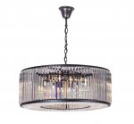 Люстра Welles Round D70 MAK interior WTL2113-700BK-CL Черный,стекло