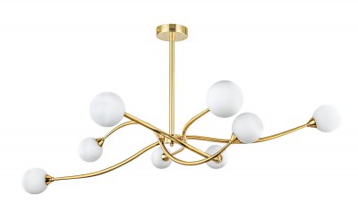 Люстра Freya MAK interior WTL2117-1060BK-CL Золотой