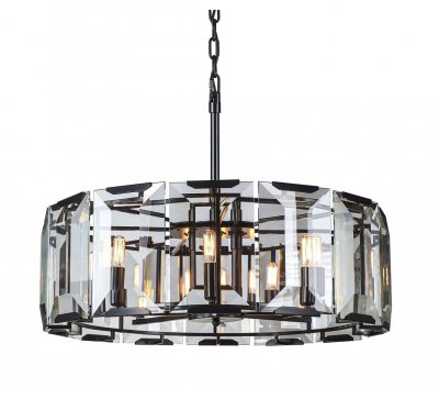 Люстра Harlow Round D75 MAK interior WTL2117-750BK-CL Черный, стекло Люстра Harlow Round D75 MAK interior WTL2117-750BK-CL Черный, стекло