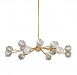 Люстра Boule-De-Cristal D100 MAK interior WTL2120-1000BR-CL Латунь, стекло