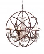 Люстра Foucault'S Orb Crystal D50 MAK interior WTL2124-W3 Антик