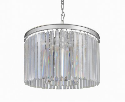 Люстра Prism Silver 50 MAK interior WTL2133-500SL-CL Серый, стекло