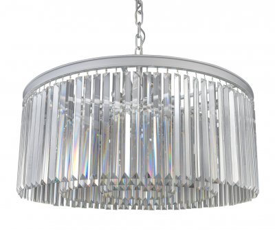 Люстра Prism Silver 80 MAK interior WTL2133-800SL-CL Серый, стекло Люстра Prism Silver 80 MAK interior WTL2133-800SL-CL Серый, стекло