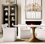 Люстра Bonington 60 MAK interior WTL2139-600BR-CL Латунь, стекло