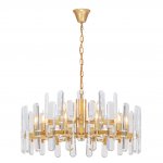 Люстра Bonington 80 MAK interior WTL2139-800BR-CL Латунь, стекло