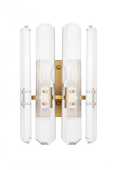 Бра Bonington Wall MAK interior WTL2139-W170BR-CL Латунь, стекло Бра Bonington Wall MAK interior WTL2139-W170BR-CL Латунь, стекло