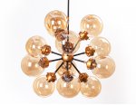 Люстра Bistro Glob 12 MAK interior WTL2142-12BK-TEA Черный, бронза