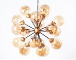 Люстра Bistro Glob 18 MAK interior WTL2142-18BK-TEA Черный, бронза