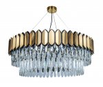 Люстра Nordic D800 MAK interior WTL2150-1100-GD-CL Латунь, стекло