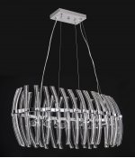 Люстра Feta MAK interior WTL2151-3CH Хром, стекло