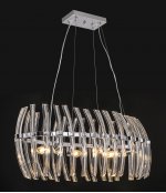 Люстра Feta MAK interior WTL2151-3CH Хром, стекло