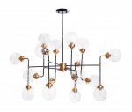 Люстра Bistro 16 MAK interior WTL2154-16BK-CL Черный, бронза
