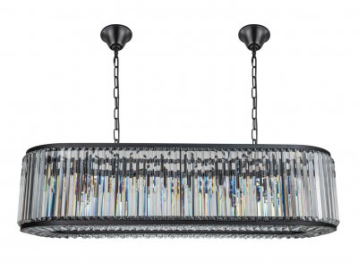 Люстра Welles L125 MAK interior WTL9003-1250BK-CL Черный, стекло Люстра Welles L125 MAK interior WTL9003-1250BK-CL Черный, стекло
