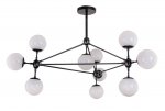 Люстра Modo 10 Black and White MAK interior WTL9131-10-BW Черный, белый