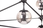 Люстра Modo 10 Smoke Glass MAK interior WTL9131-10-GR Черный, стекло