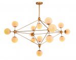 Люстра Modo 15 Gold MAK interior WTL9131-15-GW Золотой, белый