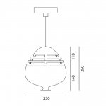 Подвесной светильник Artemide White/white Invero