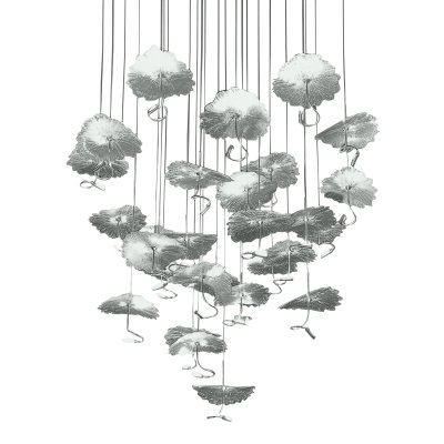 Люстра X-8827P/29 silver