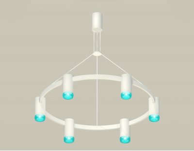 Комплект подвесного светильника с композитным хрусталем Ambrella XB9021202 XB Комплект подвесного светильника с композитным хрусталем Ambrella XB9021202 XB