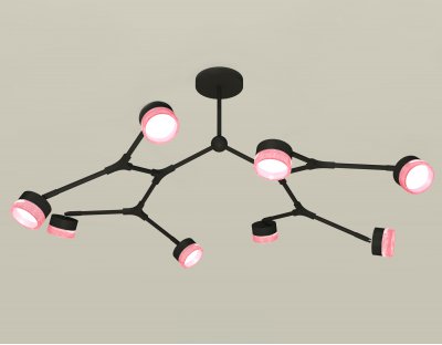 Комплект подвесного поворотного светильника с композитным хрусталем Ambrella XB9060200 XB Комплект подвесного поворотного светильника с композитным хрусталем Ambrella XB9060200 XB