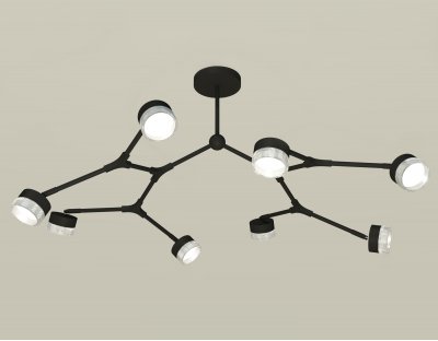 Комплект подвесного поворотного светильника с композитным хрусталем Ambrella XB9060201 XB Комплект подвесного поворотного светильника с композитным хрусталем Ambrella XB9060201 XB