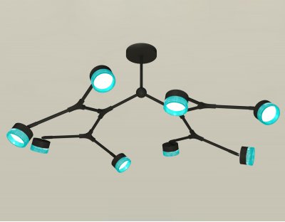 Комплект подвесного поворотного светильника с композитным хрусталем Ambrella XB9060202 XB Комплект подвесного поворотного светильника с композитным хрусталем Ambrella XB9060202 XB